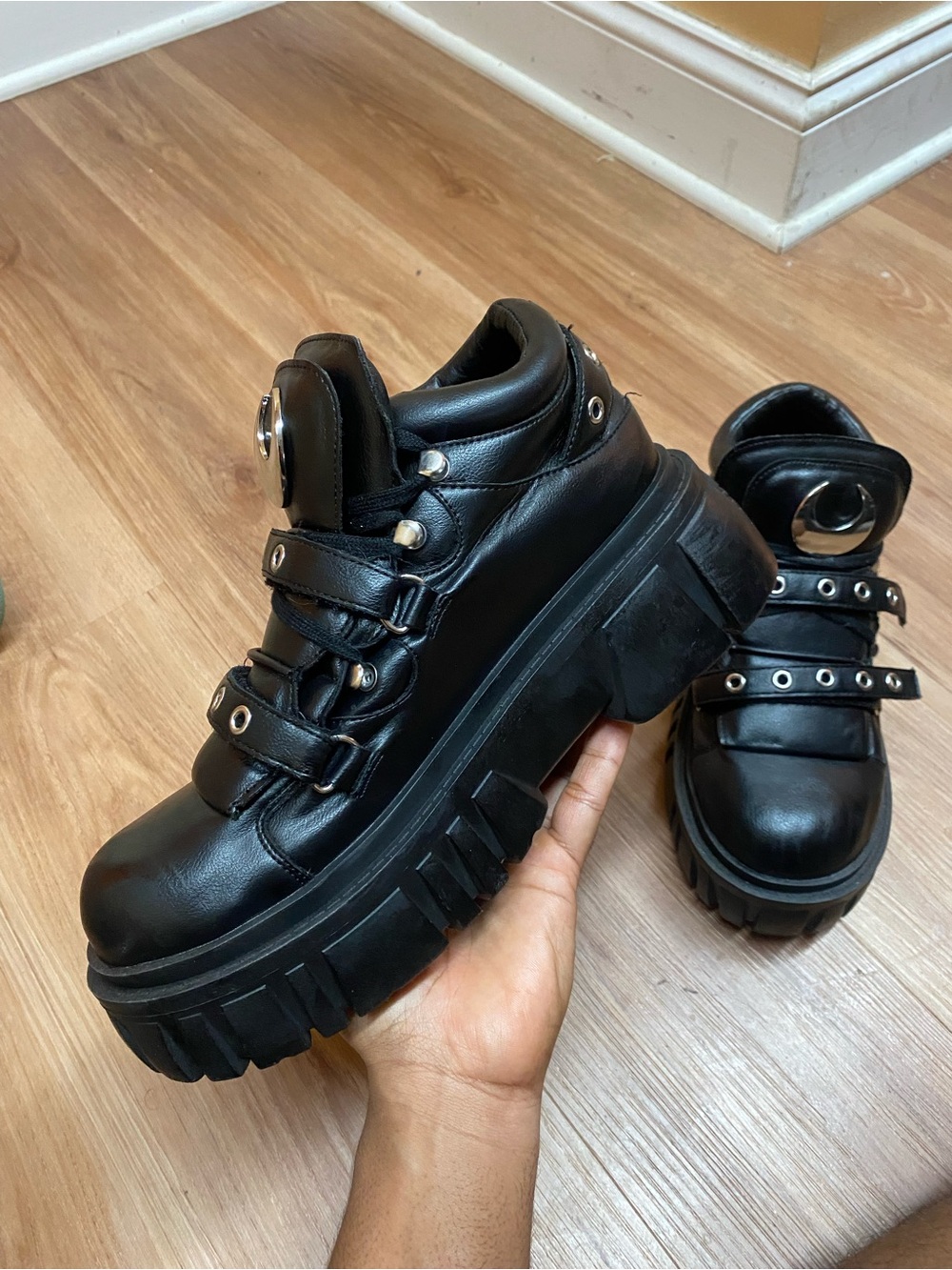 Rare KILLSTAR Livia Platform Trainers Size 10 - Picture 9 of 14